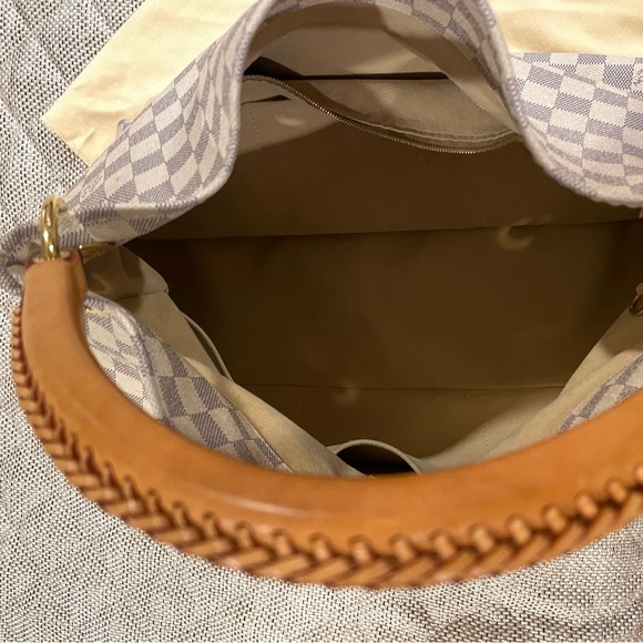 Authentic LOUIS VUITTON Damier Azur Artsy - Picture 11 of 13